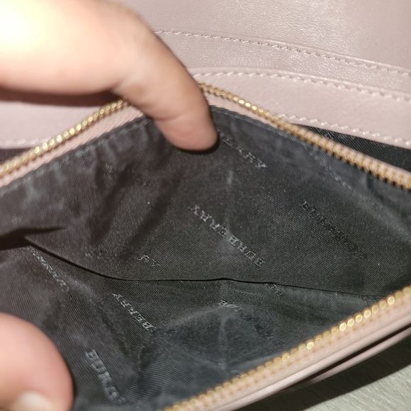 BURBERRY Exploded Check Pattern Leather Continental Wallet in EUC with COA - Picture 9 of 15